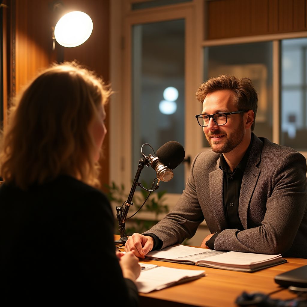 Entrevista en radio local